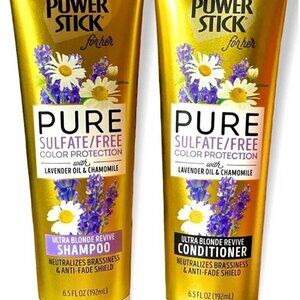Pure Sulfate Free Ultra Blonde Revive Shampoo & Conditioner 6.5 oz (Set of 2)